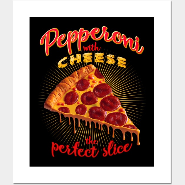 The Perfect Slice Wall Art by Beyond T-Shirts